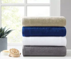 Stripe-Trim 12-Piece Towel Set 37 Stripe-Trim 12-Piece Towel Set -Home Store 810555752 5