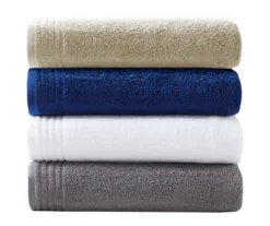 Stripe-Trim 12-Piece Towel Set 39 Stripe-Trim 12-Piece Towel Set -Home Store 810555752 7