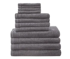 Stripe-Trim 12-Piece Towel Set 25 Stripe-Trim 12-Piece Towel Set -Home Store 810555753 3