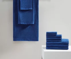 Stripe-Trim 12-Piece Towel Set 40 Stripe-Trim 12-Piece Towel Set -Home Store 810555754 1