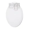 White Oblong Wood Toilet Seat -Home Store 810557533