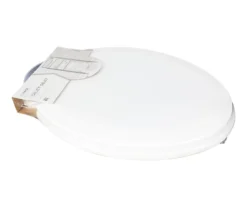 White Oblong Wood Toilet Seat 37 White Oblong Wood Toilet Seat -Home Store 810557533 21