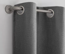 Baylor Silver Room-Darkening Grommet 4-Piece Curtain Panel Set, (84") 11 Baylor Silver Room-Darkening Grommet 4-Piece Curtain Panel Set, (84") -Home Store 810559675 1