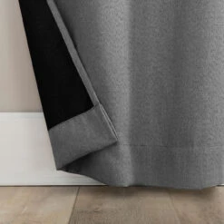 Baylor Silver Room-Darkening Grommet 4-Piece Curtain Panel Set, (84") 16 Baylor Silver Room-Darkening Grommet 4-Piece Curtain Panel Set, (84") -Home Store 810559675 21