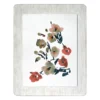 Dark Green & Red Floral Rounded-Corner Framed Wall Plaque 1 Dark Green & Red Floral Rounded-Corner Framed Wall Plaque -Home Store 810564749 2