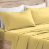 Yellow Microfiber Sheet Set -Home Store 810564917 1