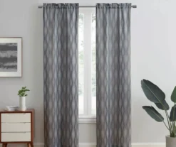 Sundown Indira Geometric Room-Darkening Curtain Panel Pair -Home Store 810565612