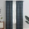 Sundown Indira Geometric Room-Darkening Curtain Panel Pair 2 Sundown Indira Geometric Room-Darkening Curtain Panel Pair -Home Store 810565614