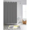 Yellow & Gray 14-Piece Shower Curtain & Dahlia Noodle Bath Rug Set -Home Store 810567143 B0 1