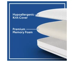 White Quilted Memory Foam Pillow 7 White Quilted Memory Foam Pillow -Home Store 810571087 3