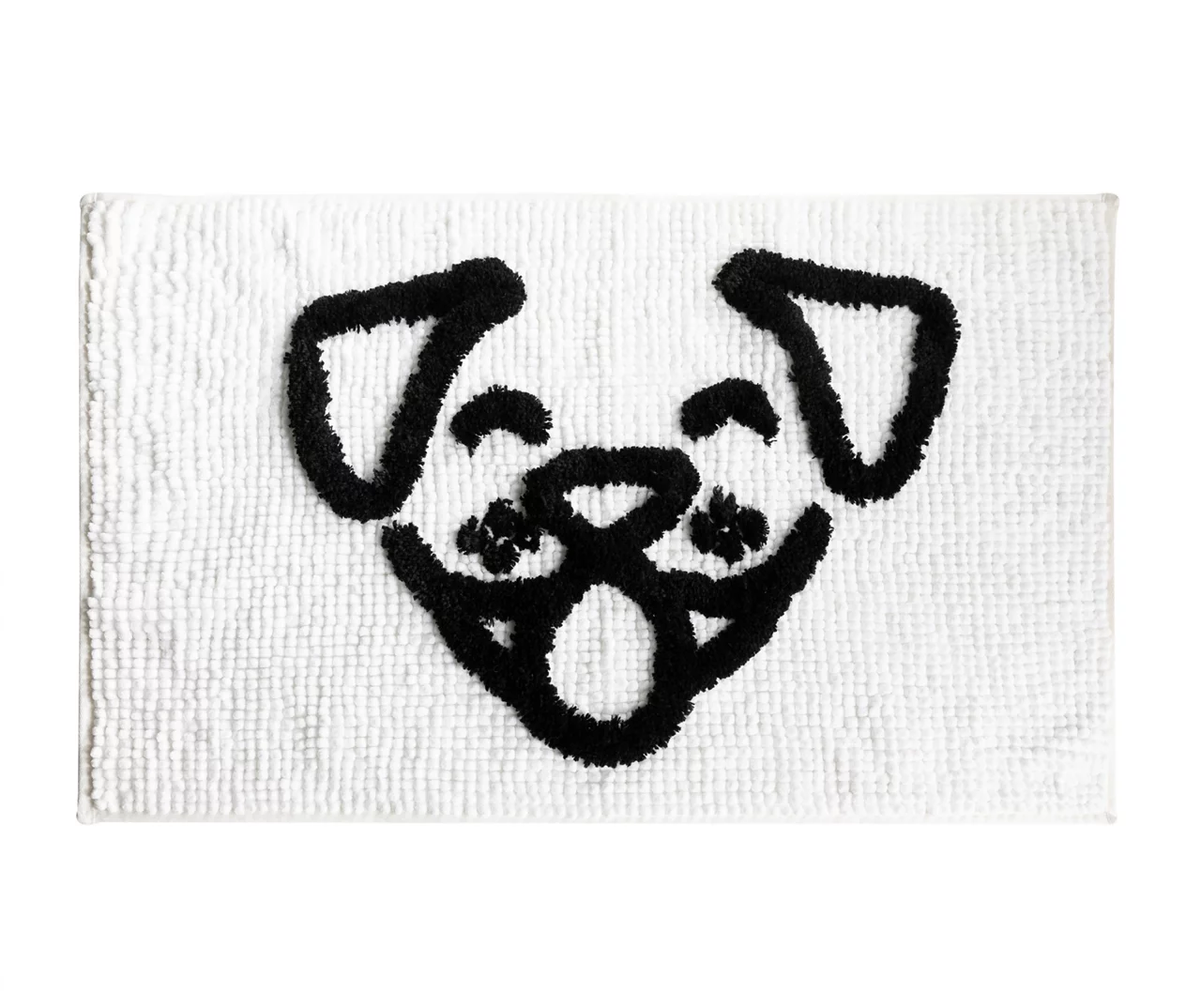 Dog Face Chenille Pet Towel & Rug Set 5 Dog Face Chenille Pet Towel & Rug Set - Image 3