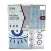 Grecian Getaway Blue All-Seeing Eyes 13-Piece Shower Curtain Set -Home Store 810571911 A0