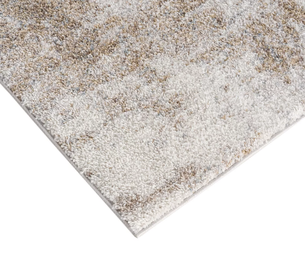 Emily Gray & Cream Abstract Shag Area Rug 12 Emily Gray & Cream Abstract Shag Area Rug - Image 10