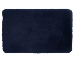 Belmont White & Navy Stripe & Faux Fur 14-Piece Bath Set 8 Belmont White & Navy Stripe & Faux Fur 14-Piece Bath Set -Home Store 810575052 3