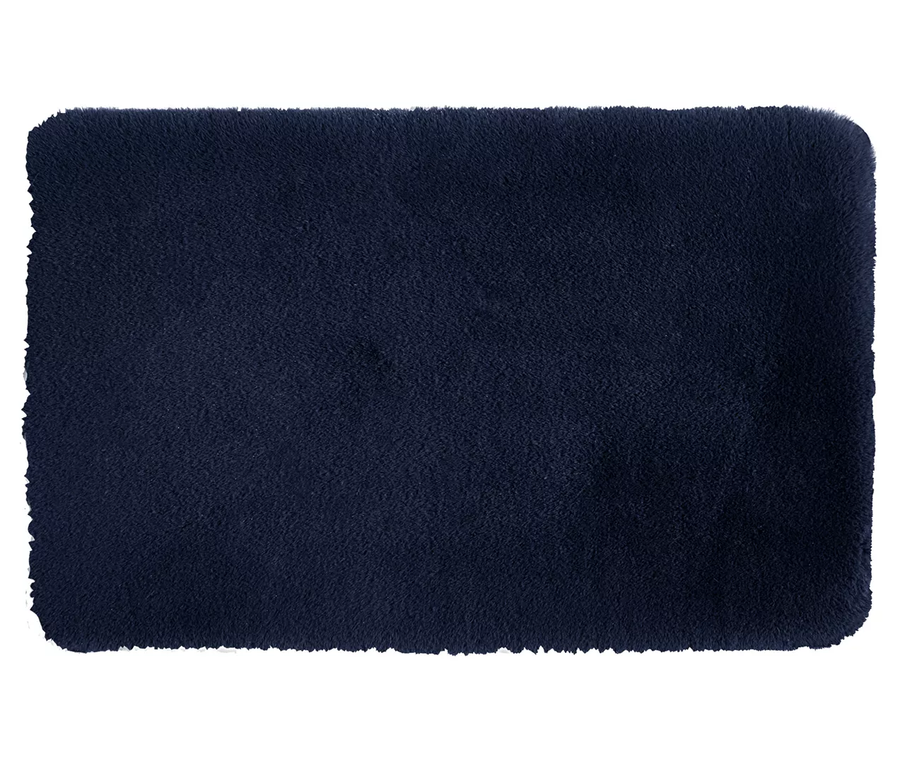 Belmont White & Navy Stripe & Faux Fur 14-Piece Bath Set 5 Belmont White & Navy Stripe & Faux Fur 14-Piece Bath Set - Image 3