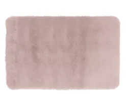 Weston White & Blush Damask & Faux Fur 14-Piece Bath Set -Home Store 810575056 3