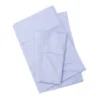 Denim Blue 300-Thread Count Twin 3-Piece Sheet Set 1 Denim Blue 300-Thread Count Twin 3-Piece Sheet Set -Home Store 810575276 810575280 810575268 810575235