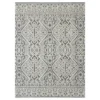 Aschot Gray Medallion Area Rug, (5' X 7') -Home Store 810584317 810584349 1