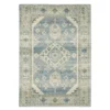 Jefferson Bue & Beige Geometric Medallion Area Rug, (6.7' X 9.2') -Home Store 810584890