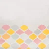 Gray, Yellow & Pink Ashley Arabesque PEVA Shower Liner -Home Store 810587902 1