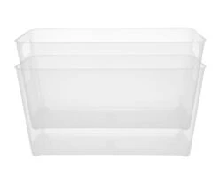 Kenney Storage Made Simple Clear Handled Organizer Bin 32 Kenney Storage Made Simple Clear Handled Organizer Bin -Home Store 810587923 3