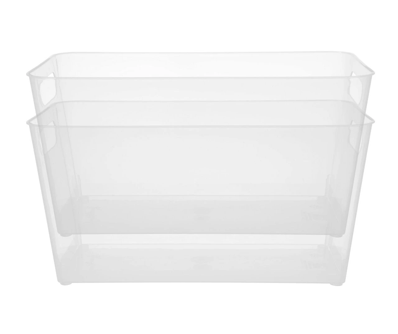 Kenney Storage Made Simple Clear Handled Organizer Bin 16 Kenney Storage Made Simple Clear Handled Organizer Bin - Image 14