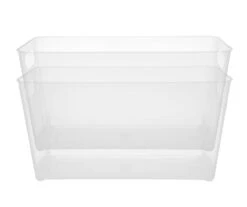 Kenney Storage Made Simple Clear Handled Organizer Bin 24 Kenney Storage Made Simple Clear Handled Organizer Bin -Home Store 810587924 4