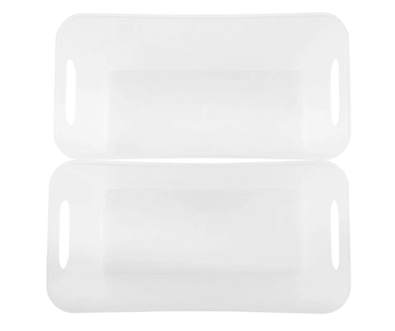 Kenney Storage Made Simple Clear Handled Organizer Bin 10 Kenney Storage Made Simple Clear Handled Organizer Bin - Image 8