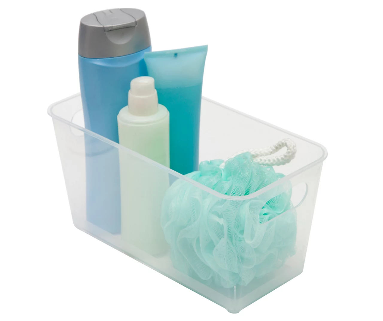 Kenney Storage Made Simple Clear Handled Organizer Bin 14 Kenney Storage Made Simple Clear Handled Organizer Bin - Image 12
