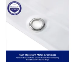 Kenney Microban Lightweight PEVA Shower Liner, 2-Pack -Home Store 810587929 5