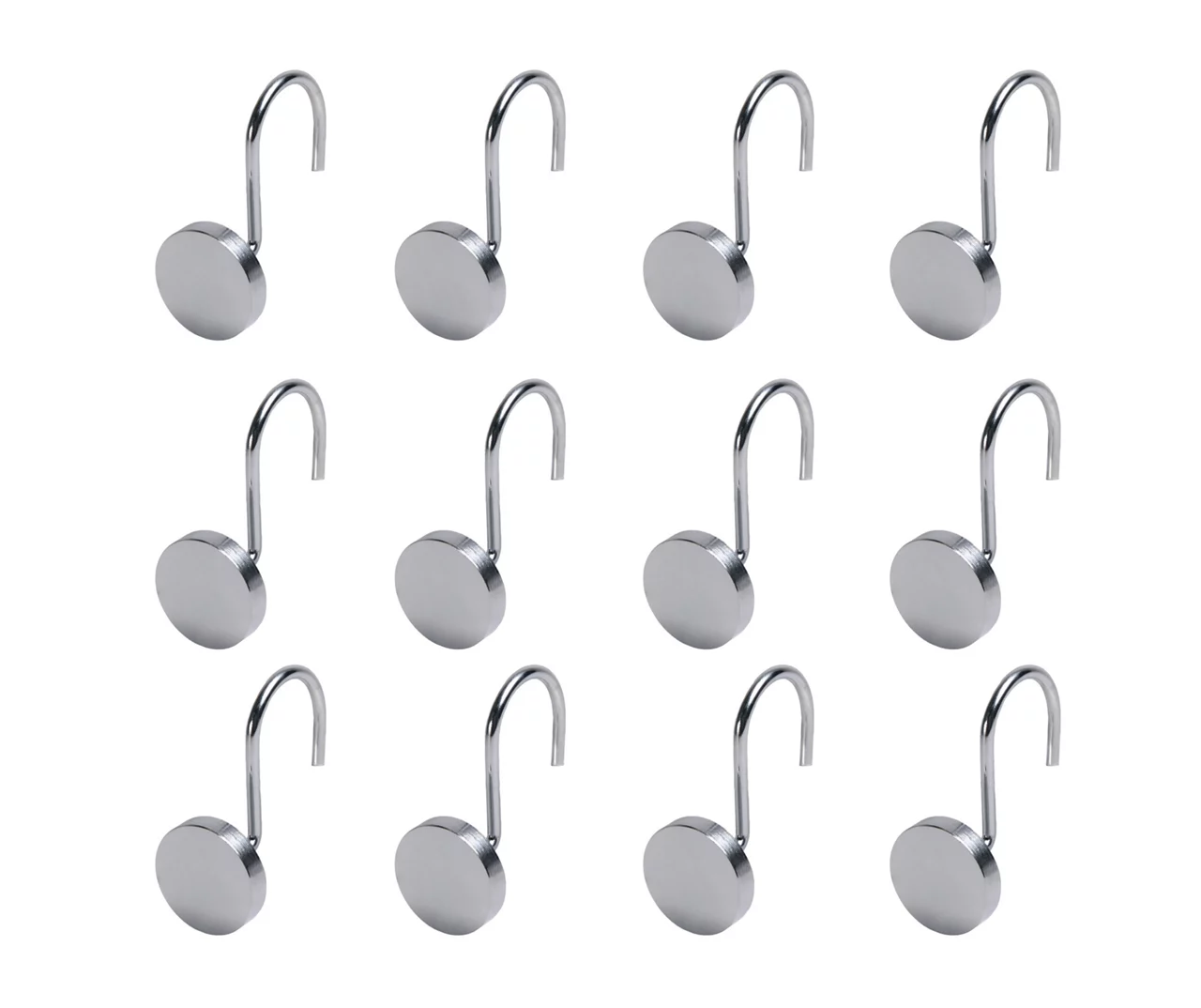Kenney Resort Portfolio Maldives Shower Curtain Hooks, 12-Pack 5 Kenney Resort Portfolio Maldives Shower Curtain Hooks, 12-Pack - Image 3