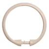 Cream Smooth Shower Curtain Double Hooks, 12-Pack 1 Cream Smooth Shower Curtain Double Hooks, 12-Pack -Home Store 810587939 1