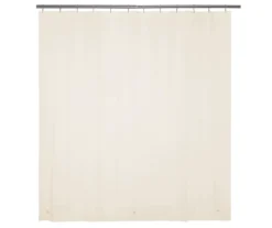 Kenney 13-Piece Medium-Weight PEVA Shower Liner & Roller Ring Set -Home Store 810587948 1