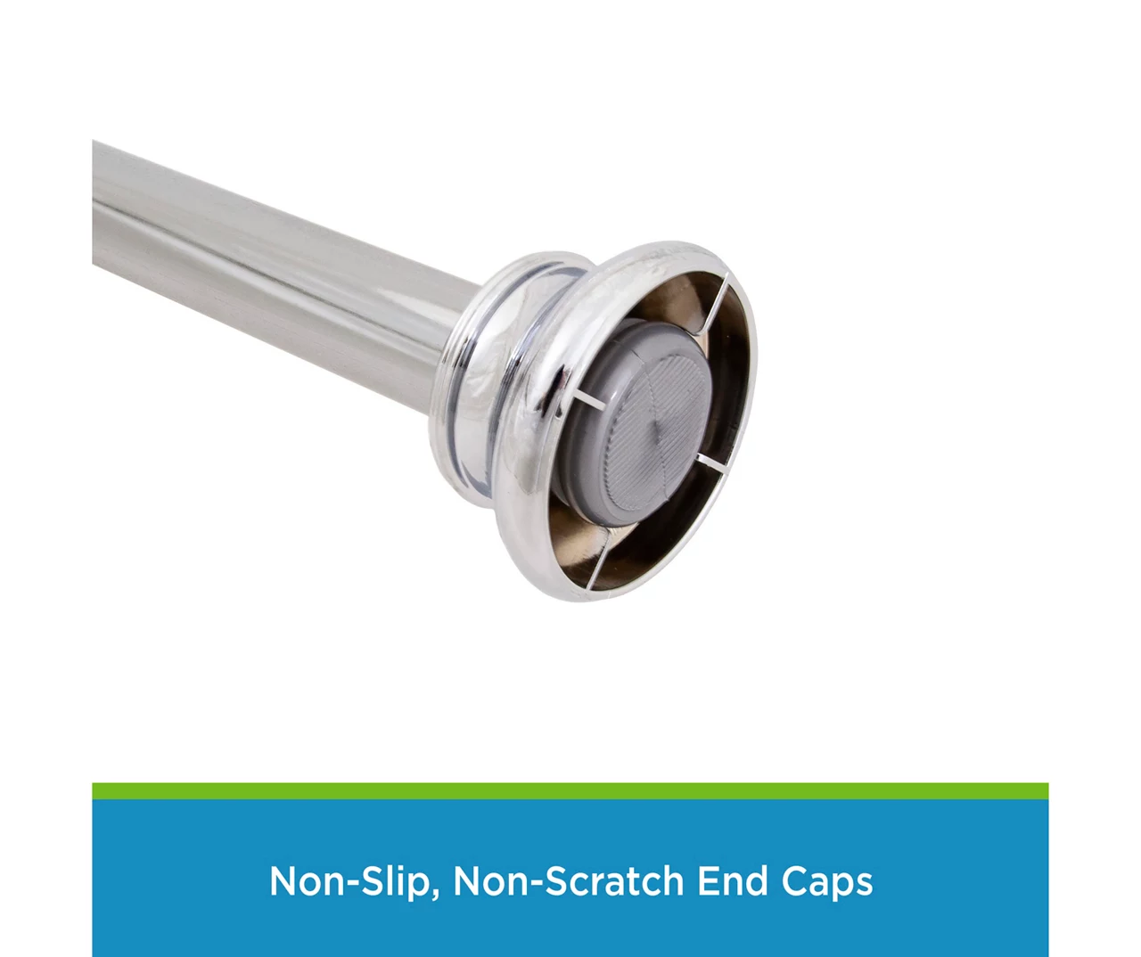 Kenney Twist & Fit Spring Tension Shower Curtain Rod 17 Kenney Twist & Fit Spring Tension Shower Curtain Rod - Image 15