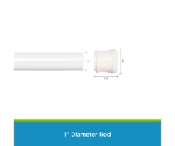 Kenney Twist & Fit Spring Tension Shower Curtain Rod 40 Kenney Twist & Fit Spring Tension Shower Curtain Rod -Home Store 810587958 4