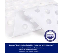 Kenney Microban Vinyl Bath Mat -Home Store 810587980 2