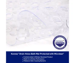 Kenney Microban Vinyl Bath Mat -Home Store 810587981 2