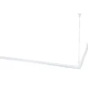 White 36" X 36" L-Shape Permanent Shower Curtain Rod -Home Store 810588006 1