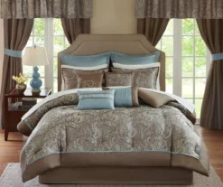 Isabella Paisley Room-in-a-Bag 24-Piece Bedroom Set 25 Isabella Paisley Room-in-a-Bag 24-Piece Bedroom Set -Home Store 810590763 810590760 810590759 1