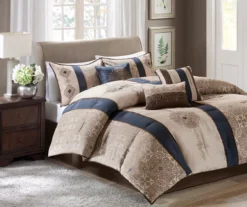 Perry Medallion Jaquard Comforter Set 22 Perry Medallion Jaquard Comforter Set -Home Store 810590784 810590783 810590782 2 1