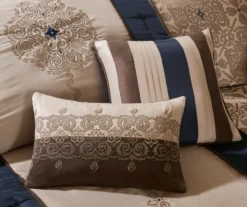 Perry Medallion Jaquard Comforter Set 24 Perry Medallion Jaquard Comforter Set -Home Store 810590784 810590783 810590782 4 1