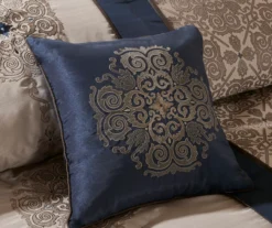 Perry Medallion Jaquard Comforter Set 25 Perry Medallion Jaquard Comforter Set -Home Store 810590784 810590783 810590782 5 1