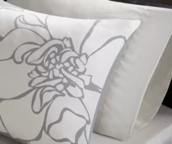 Jane Floral Reversible Cotton Duvet Cover Set -Home Store 810590786 810590785 3