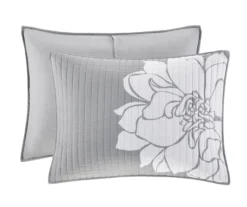 Jane Floral Reversible Cotton Coverlet Set -Home Store 810590790 810590789 3