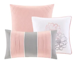 Jane Floral Reversible Cotton Coverlet Set -Home Store 810590790 810590789 4