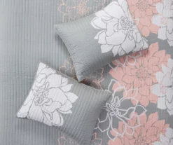 Jane Floral Reversible Cotton Coverlet Set -Home Store 810590790 810590789 5