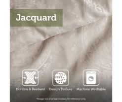 Eliot Navy & White Damask Jacquard King 8-Piece Comforter Set -Home Store 810590837 810590836 810590835 13