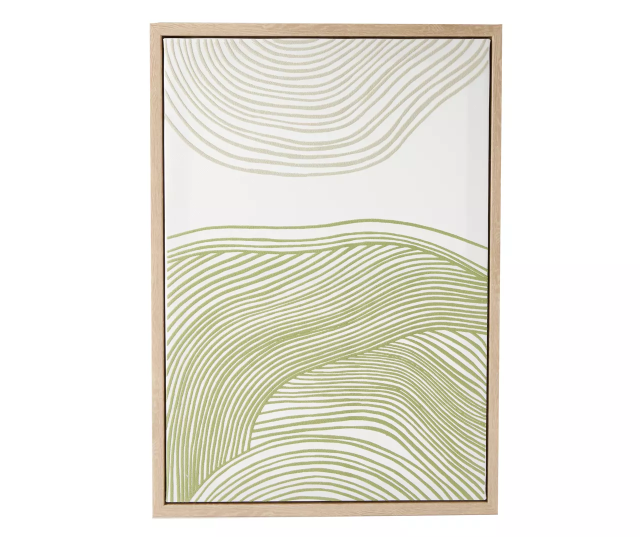 Zenspired Green & White Raised Arch Framed Canvas 3 Zenspired Green & White Raised Arch Framed Canvas
