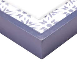 Grecian Getaway "My Happy Place" Navy & White Framed Wall Plaque -Home Store 810593000 1 A8