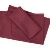 Red Twin 3-Piece Microfiber Sheet Set -Home Store 810593092 810594883 A0